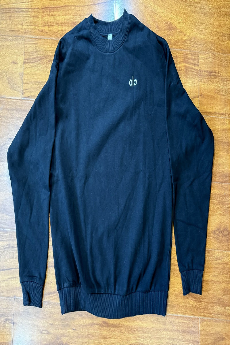 Accolade Crew Neck Pullover - Black