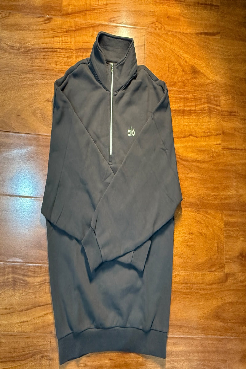 Accolade Quarter Zip Pullover - Black