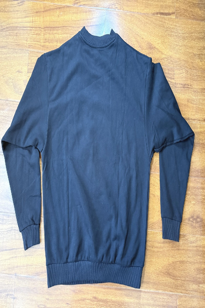 Accolade Crew Neck Pullover - Black