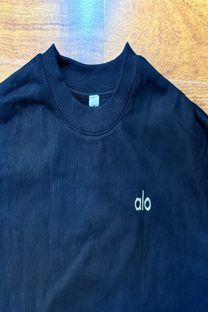 Accolade Crew Neck Pullover - Black