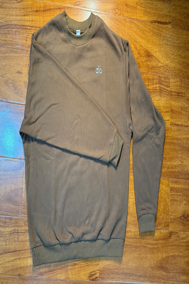 Accolade Crew Neck Pullover - Espresso