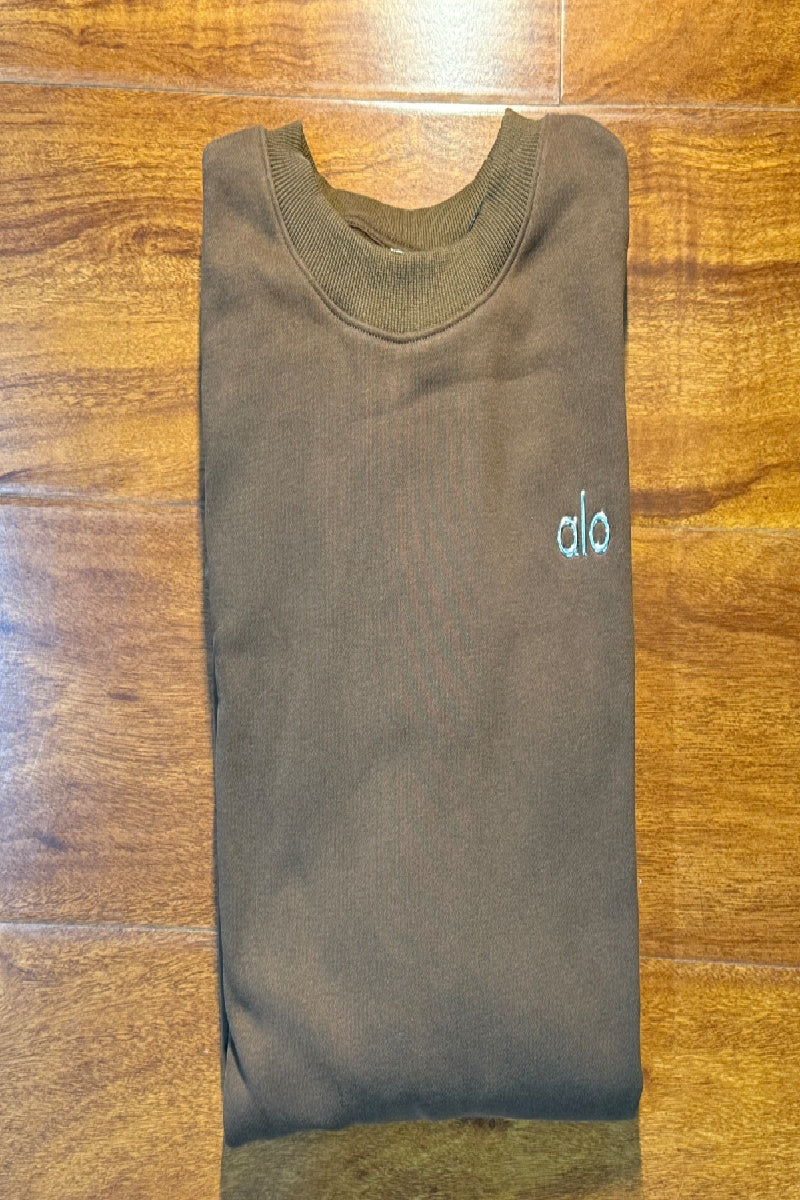 Accolade Crew Neck Pullover - Espresso