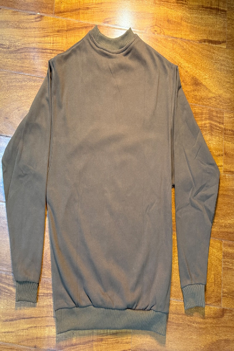 Accolade Crew Neck Pullover - Espresso