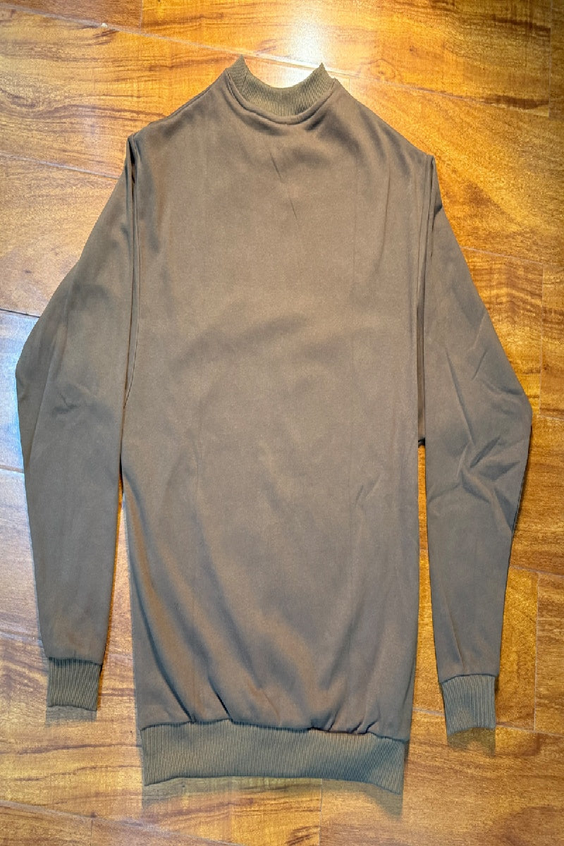 Accolade Crew Neck Pullover - Espresso