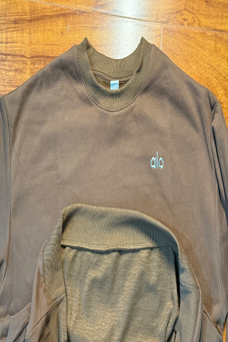 Accolade Crew Neck Pullover - Espresso