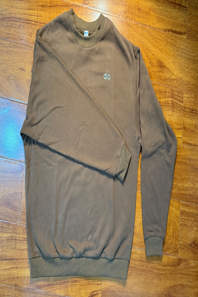 Accolade Crew Neck Pullover - Espresso
